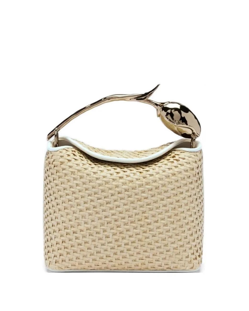 Erdem Natural Mini Bloom Tote Bag