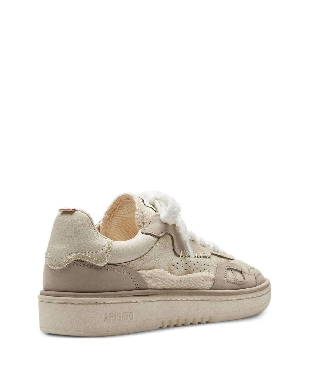 Axel Arigato White Dice Patchwork Sneakers