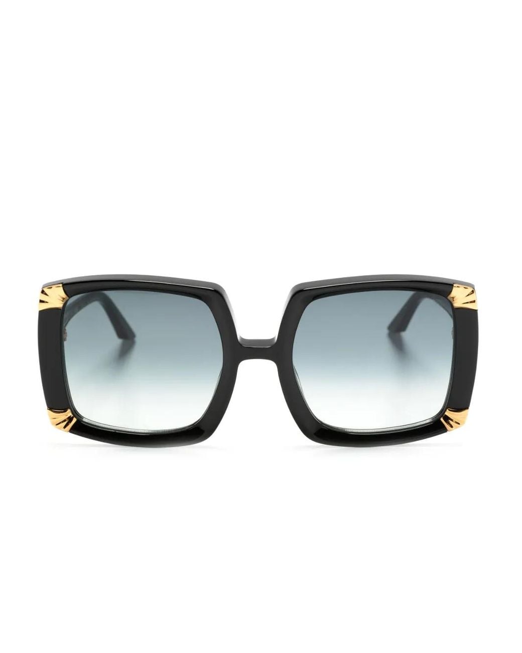 Anna Karin Karlsson Black Strawberry Moon Oversize-Frame Sunglasses