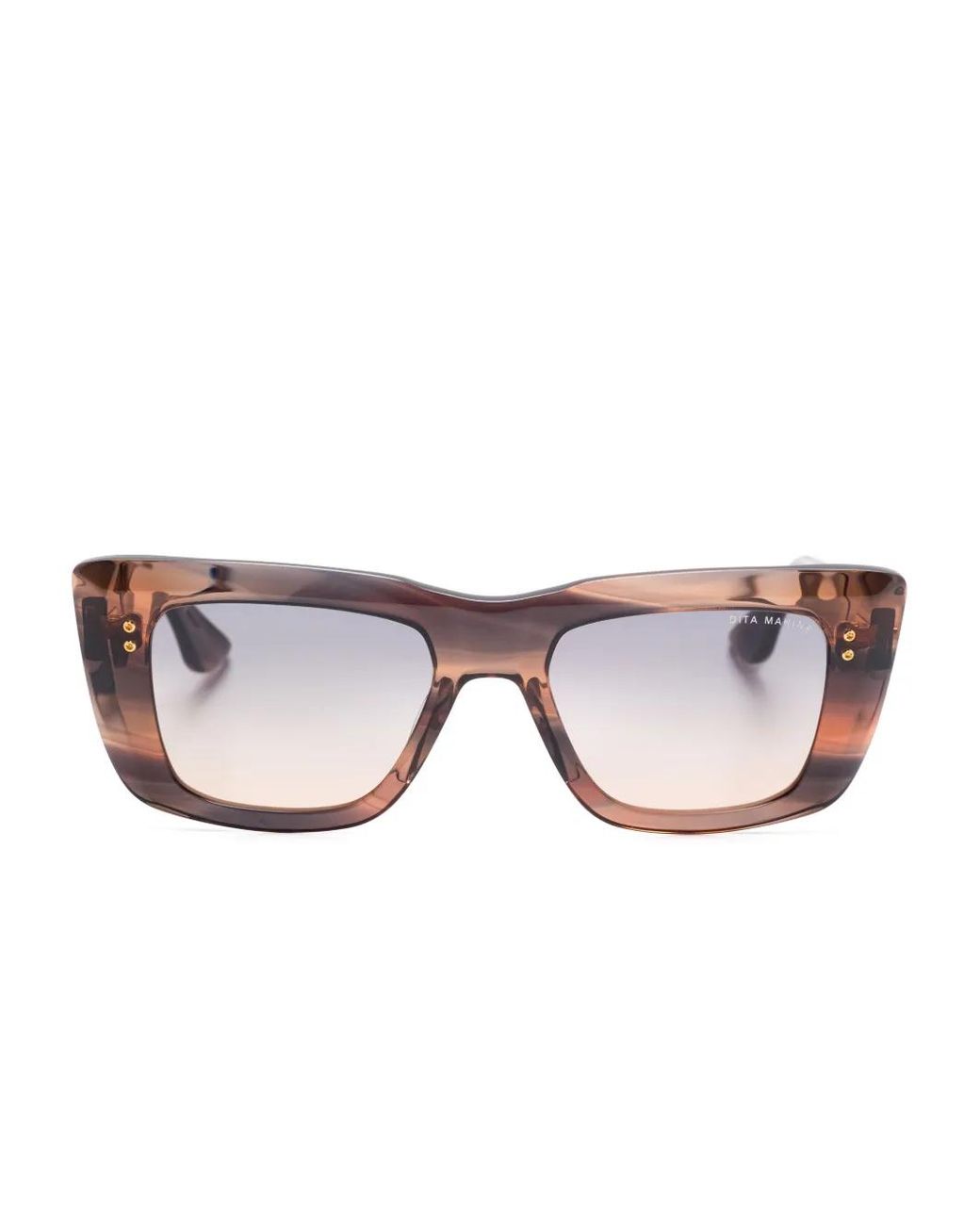 Dita Eyewear Brown Mahine Sunglasses