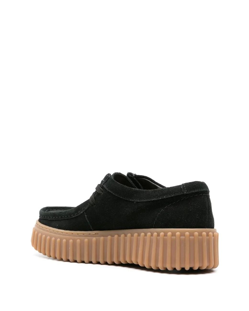 Clarks Black Torhill Bee Suede Loafers