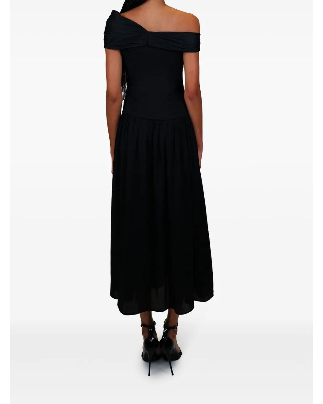 Azeeza Black Veda Midi Dress