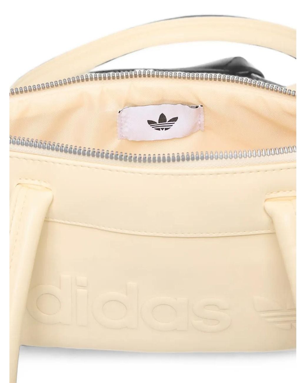 Adidas Natural Bowling Airliner Logo-Embossed Shoulder Bag