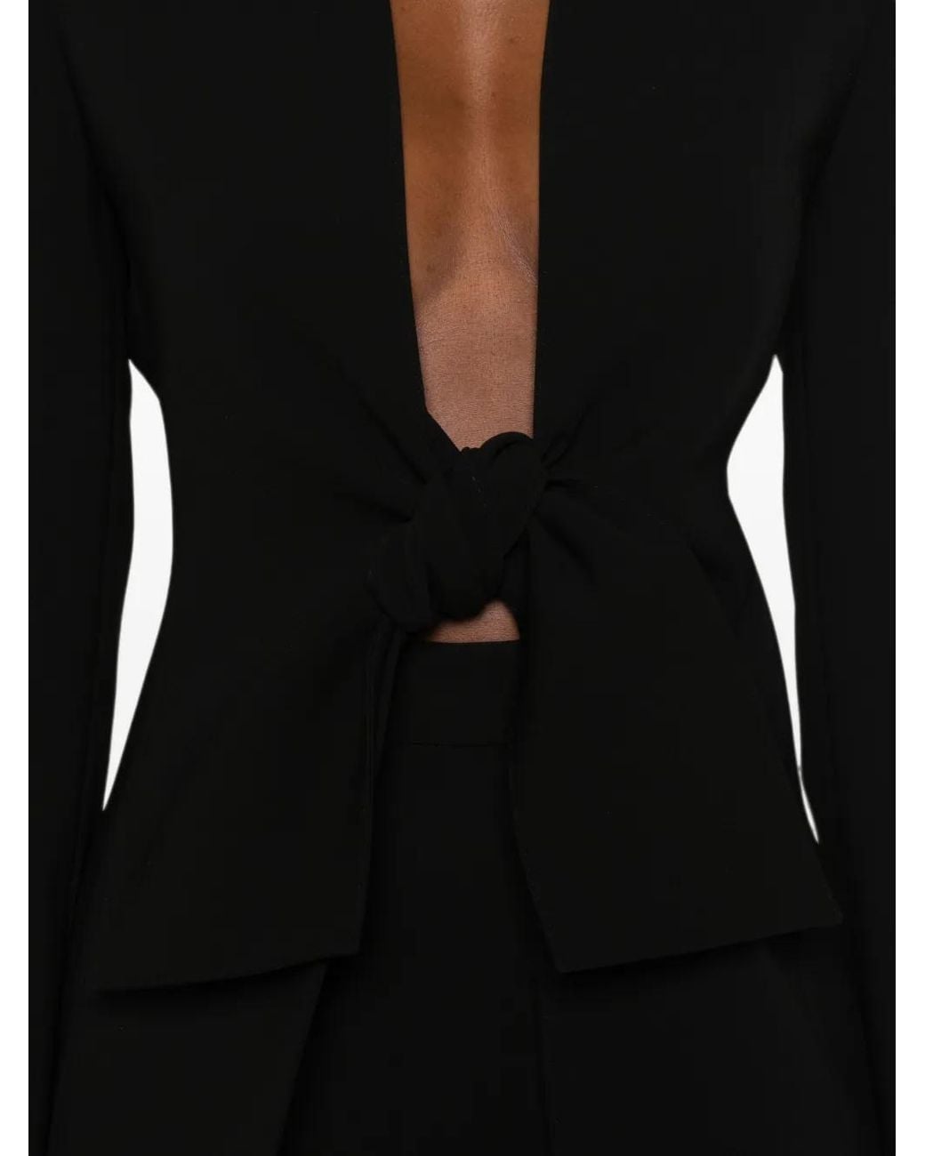 Max Mara Black Long-Sleeves Jacket