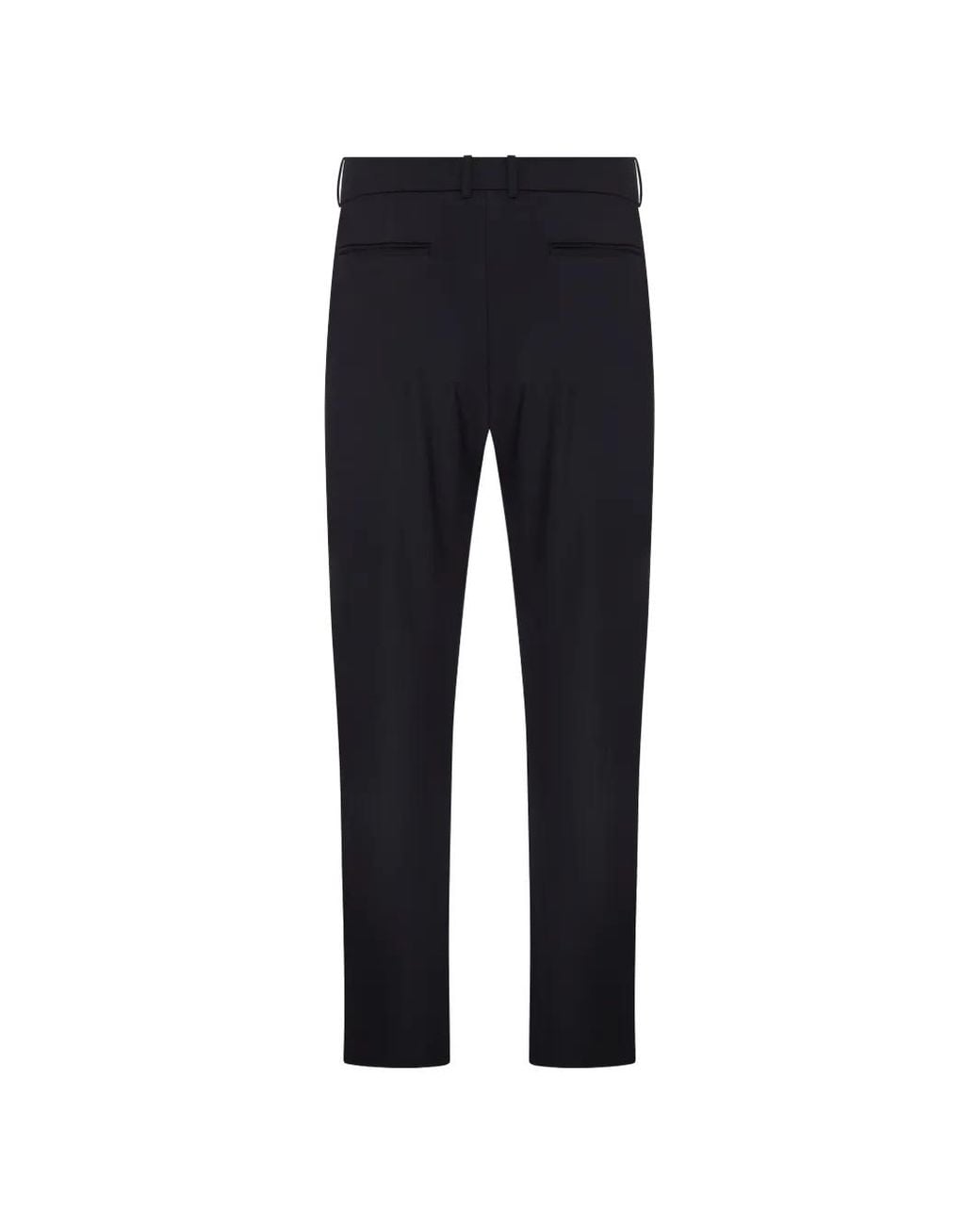 MEGUSTA Blue Wool Trousers for men