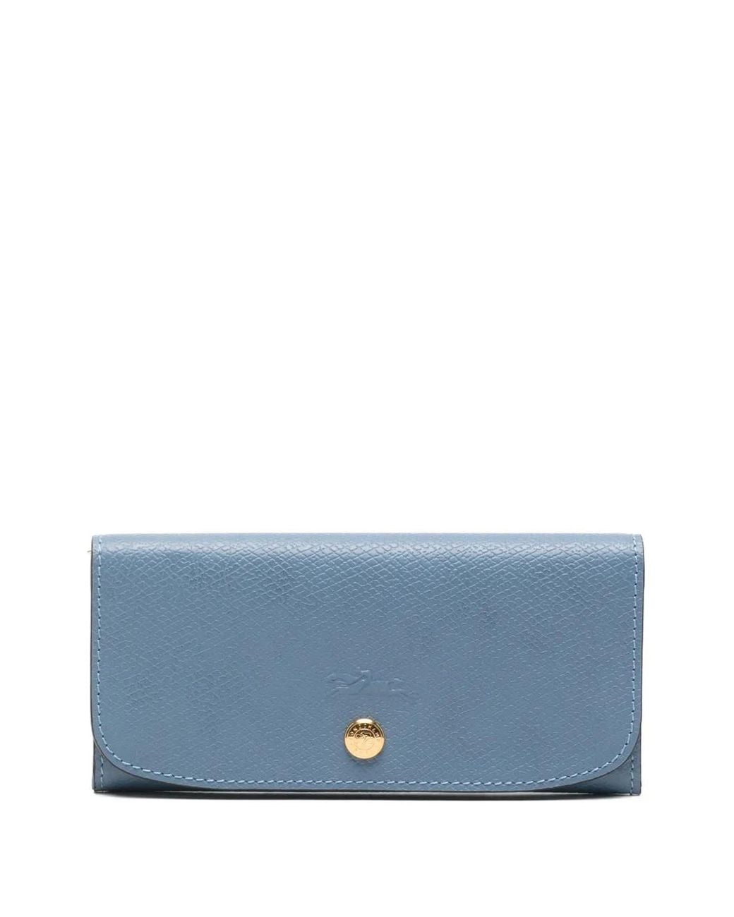 Longchamp Blue Épure Long Continental Wallet