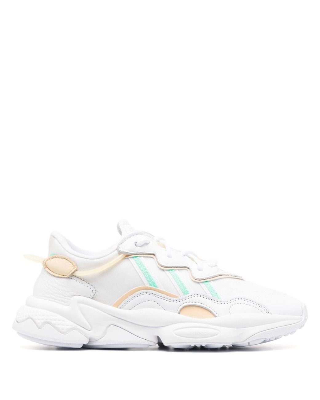 adidas Ozweego Leather Low-top Sneakers in White | Lyst