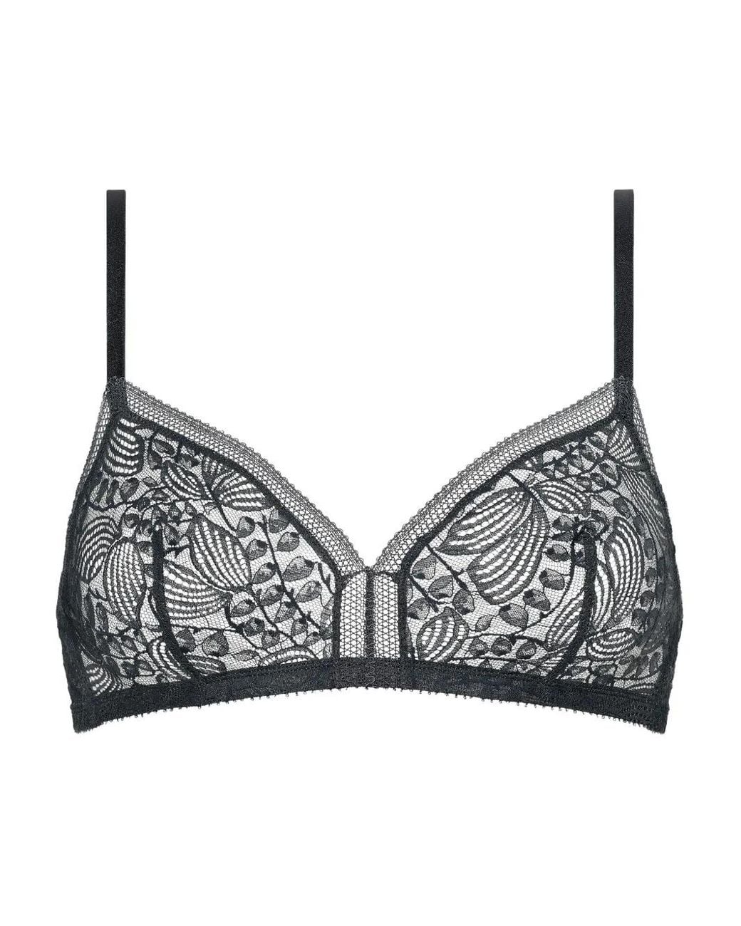 Eres Gray Délicieux Wireless Triangle Bra