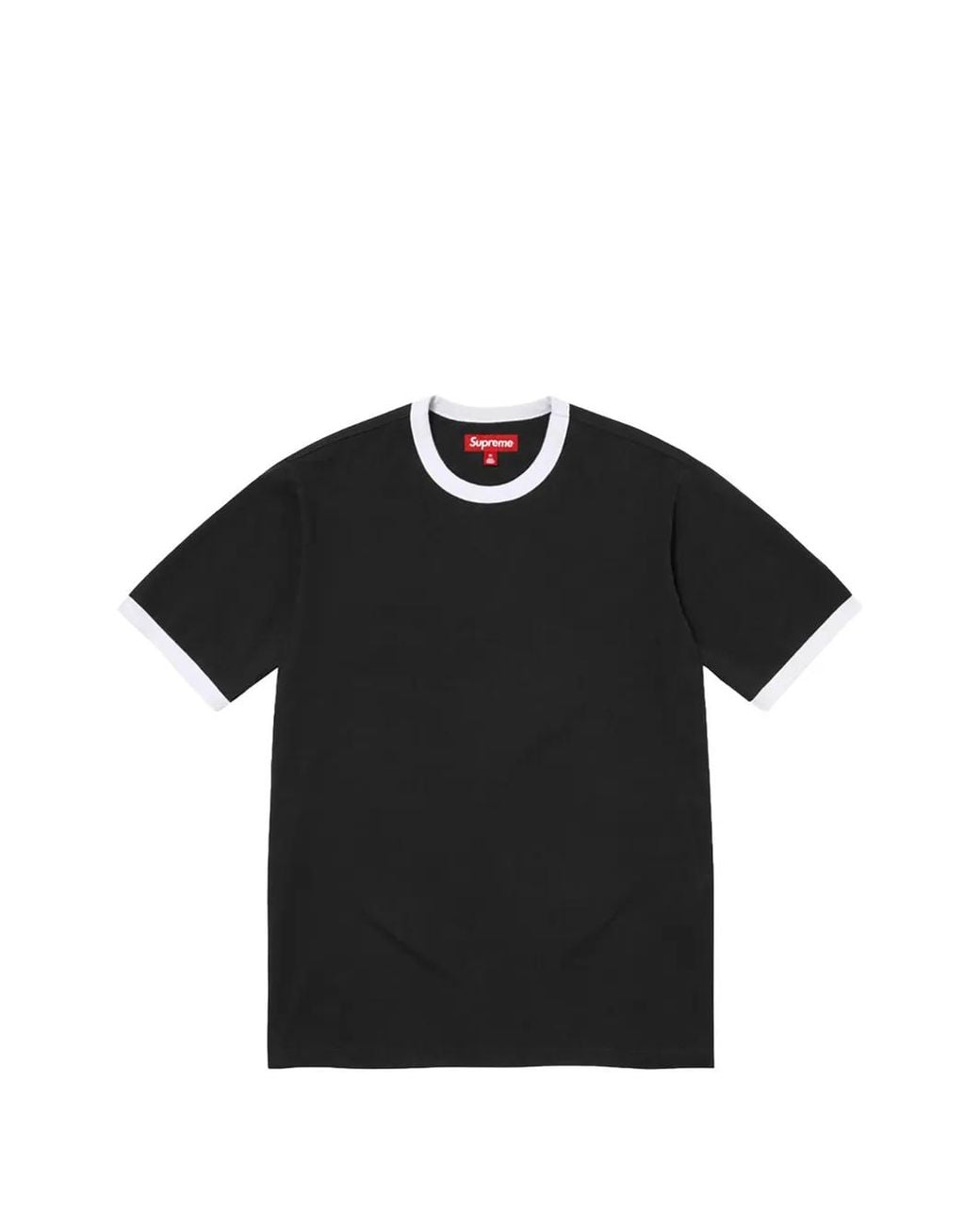 Supreme Black X Mike Kelley Ringer T-Shirt