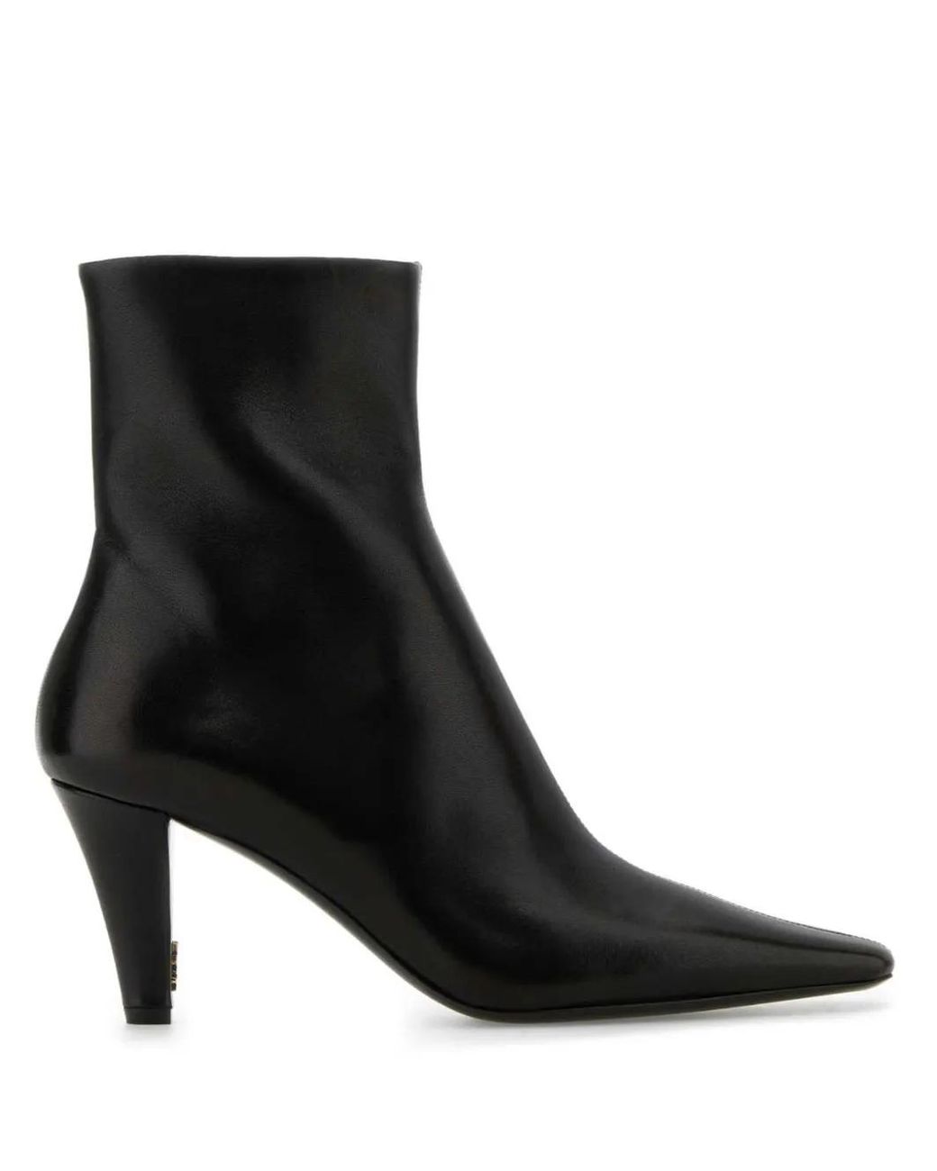 Saint Laurent Black 'Jill' Ankle Boots