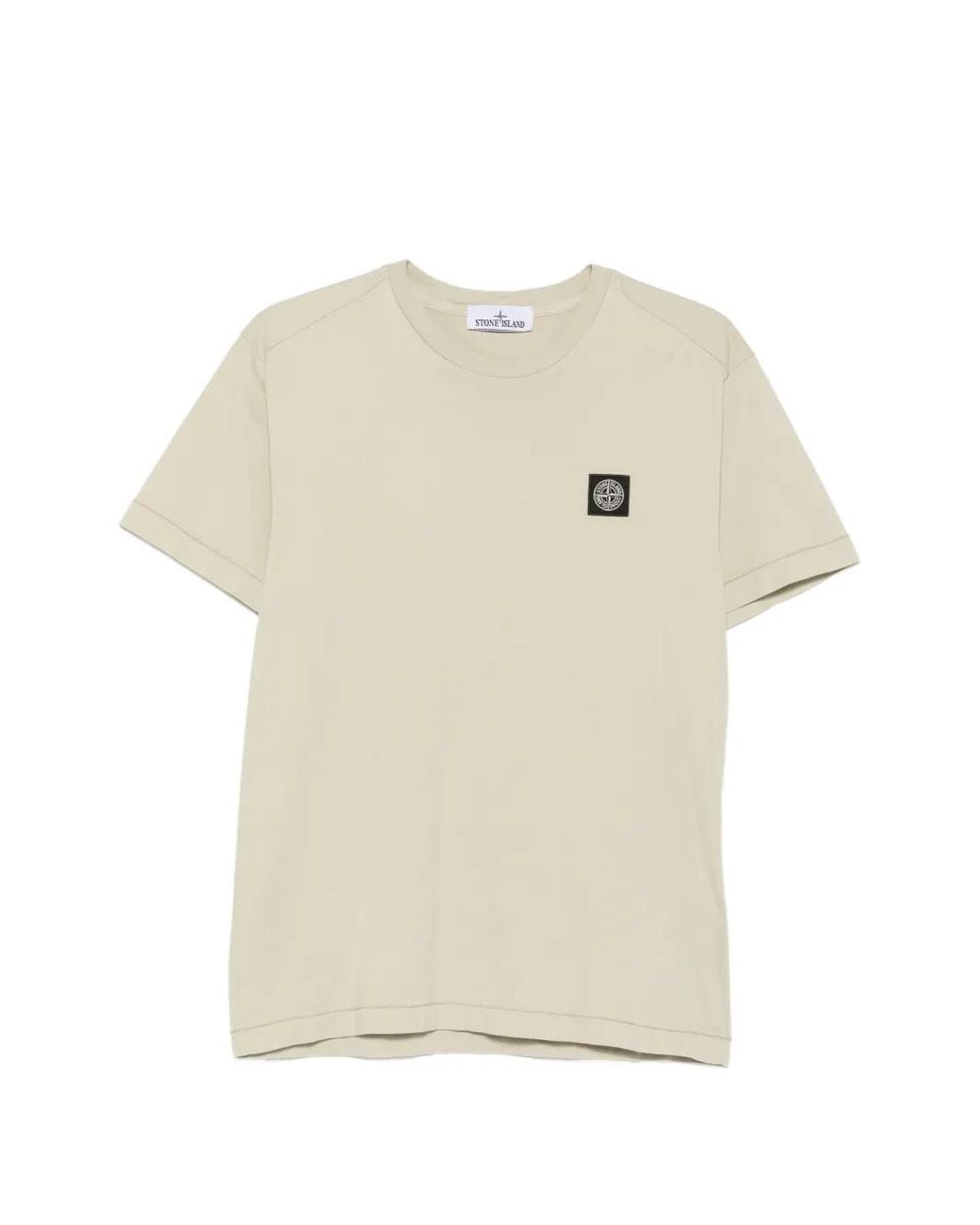 Stone Island White 2100027 60/2 Cotton Jersey T-Shirt for men