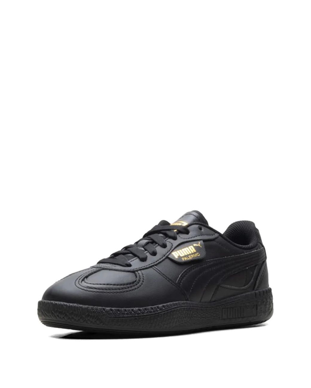 PUMA Black Palermo Moda Leather Sneakers