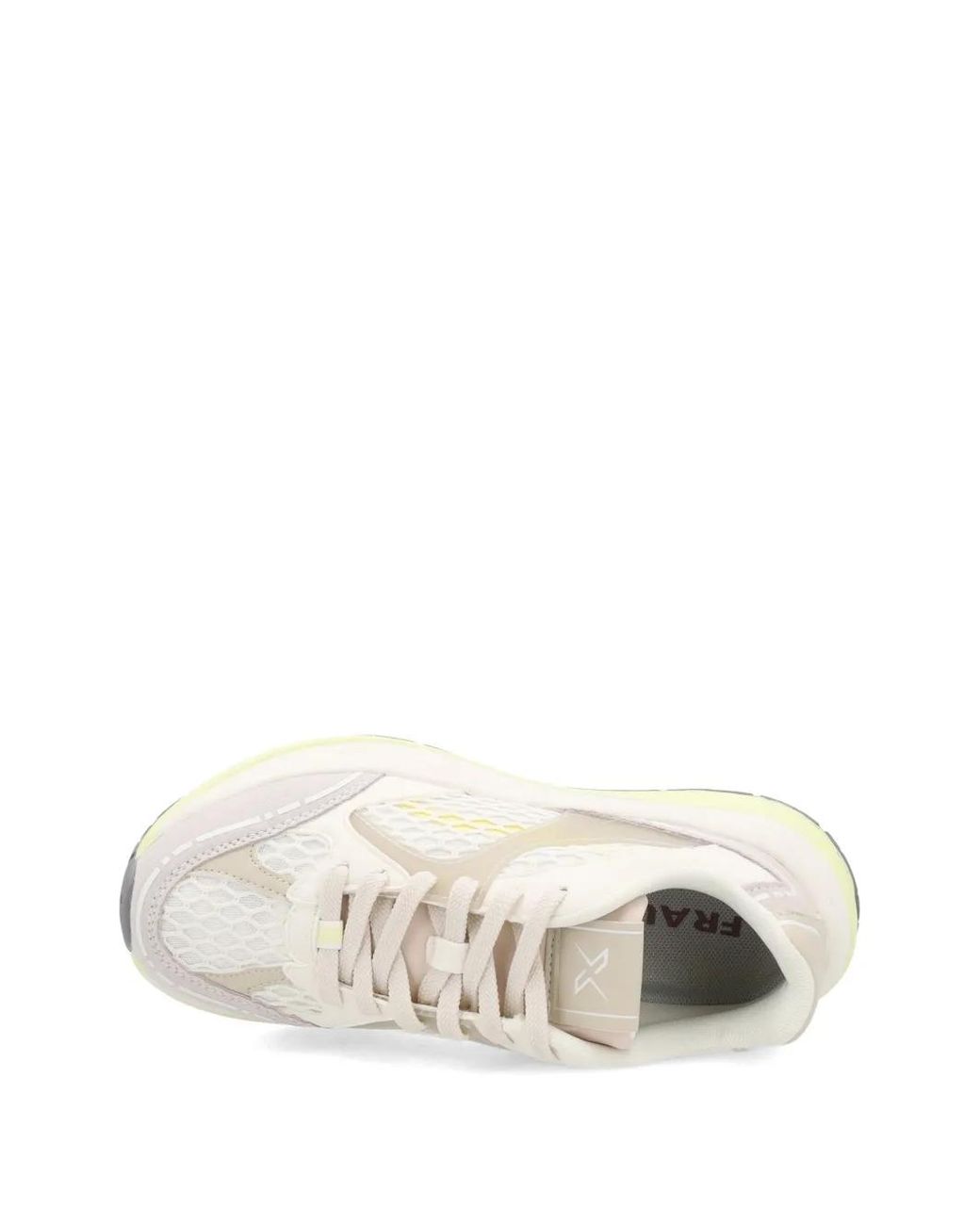 Frau White Crosshybrid Net Sneakers