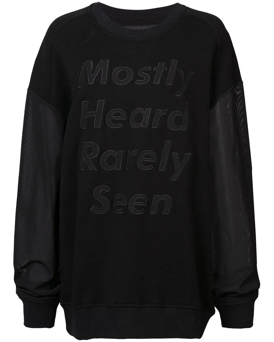 Mostly Heard Rarely Seen Black A Strange Day Sweatshirt for men