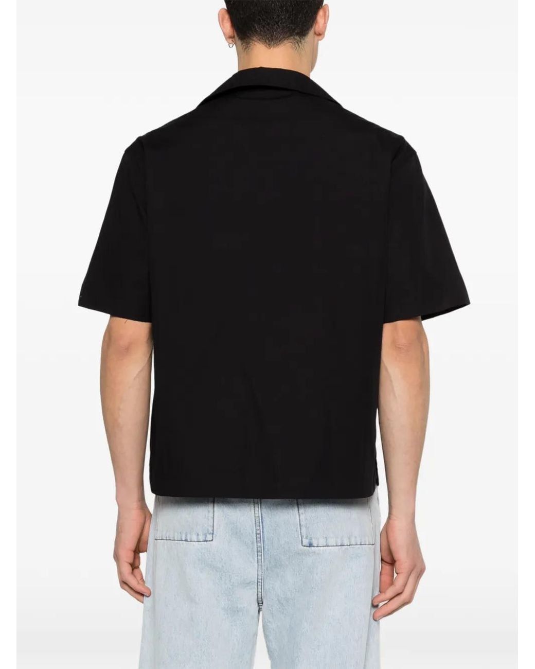 Entire studios Black Pocket Short-Sleeve Shirt