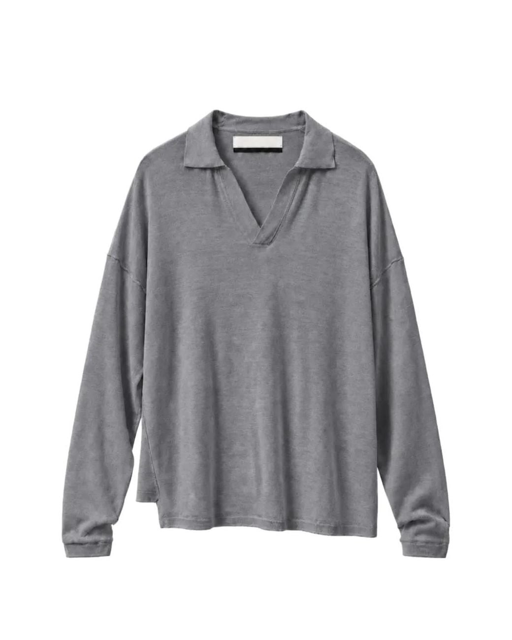 ADNYM Gray Gazi Asymmetric Sweater