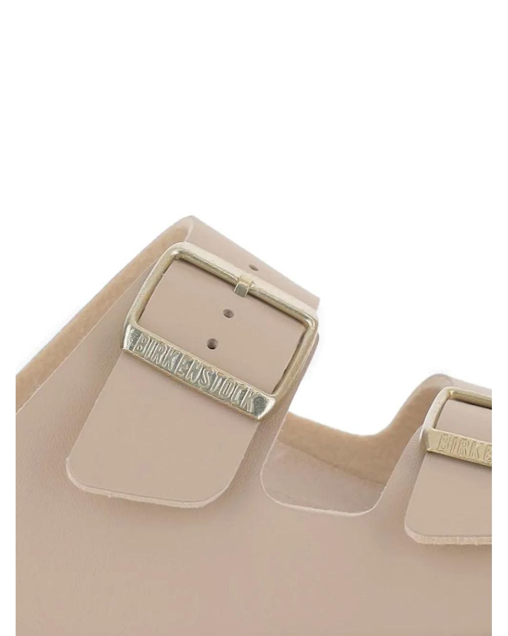 Birkenstock White Sandalen Mit Riemen