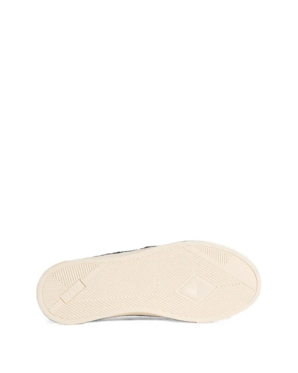 Date White Sonica Perforated Panelled Sneakers for men