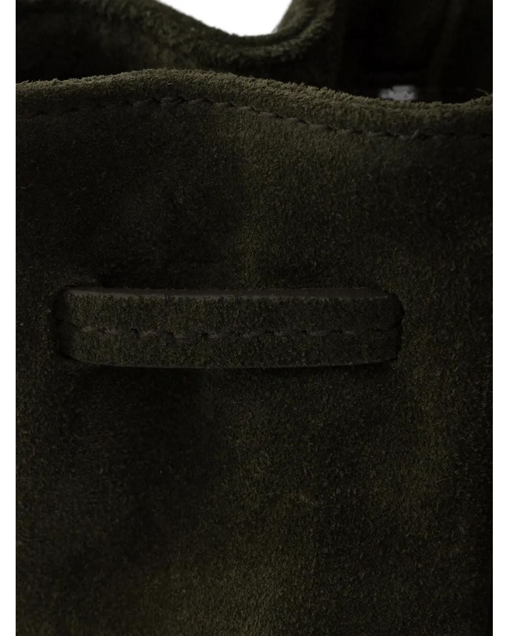 Prada Black Carry Large Suede Bag