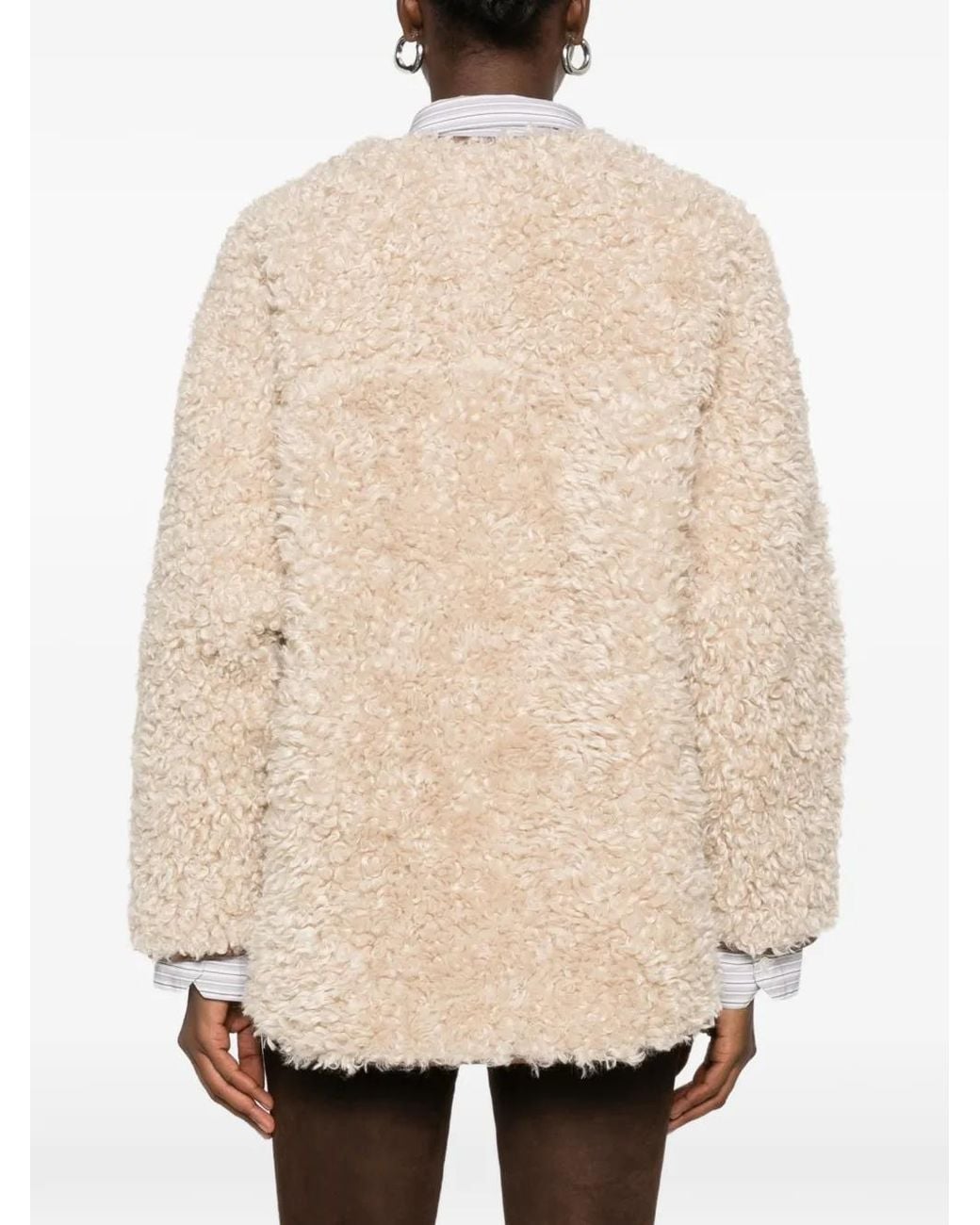 Molliolli Natural Reversible Quilted Jacket