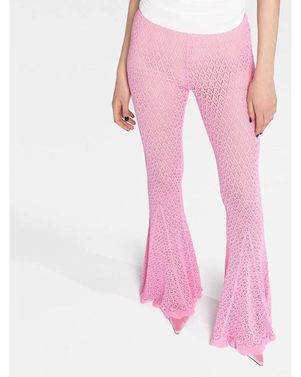 Blumarine Pink Pantalone Maglia Clothing