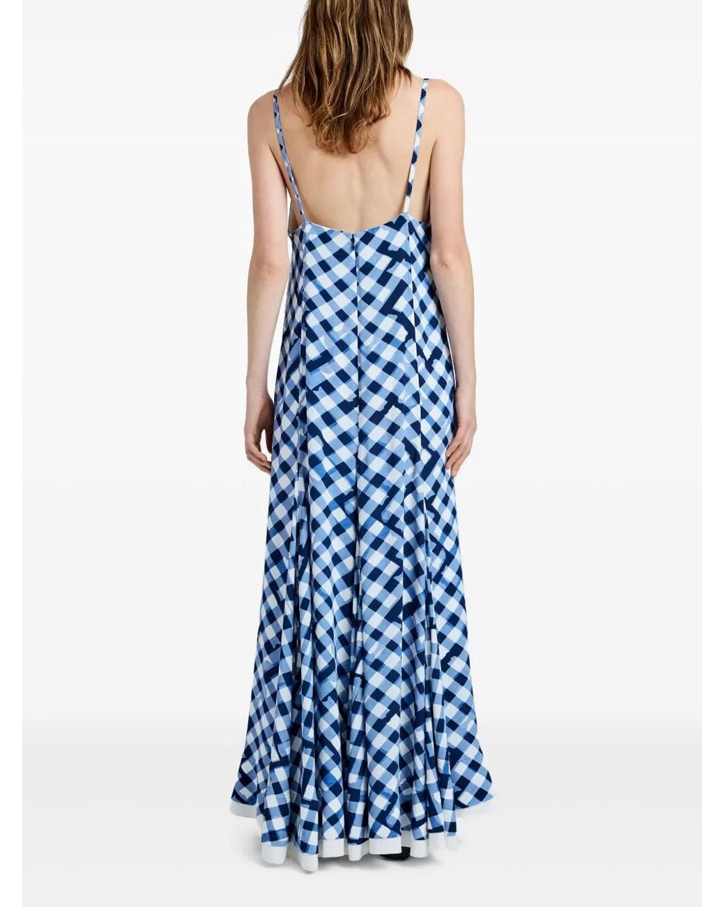 Proenza Schouler Blue June Maxi Dress