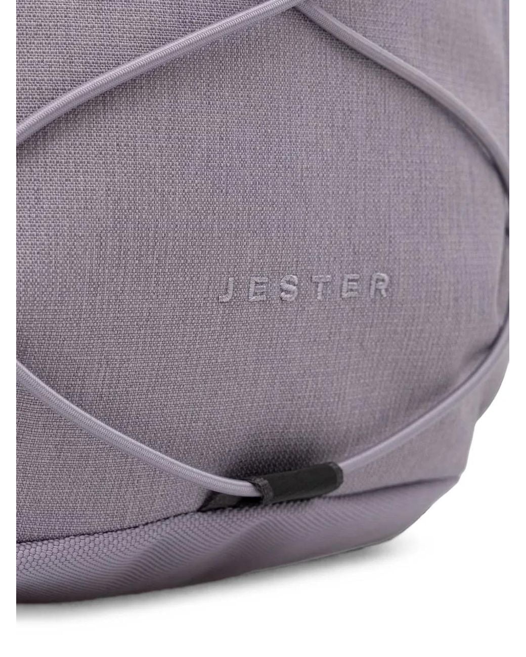 The North Face Purple Jester Bungee-Cord Backpack