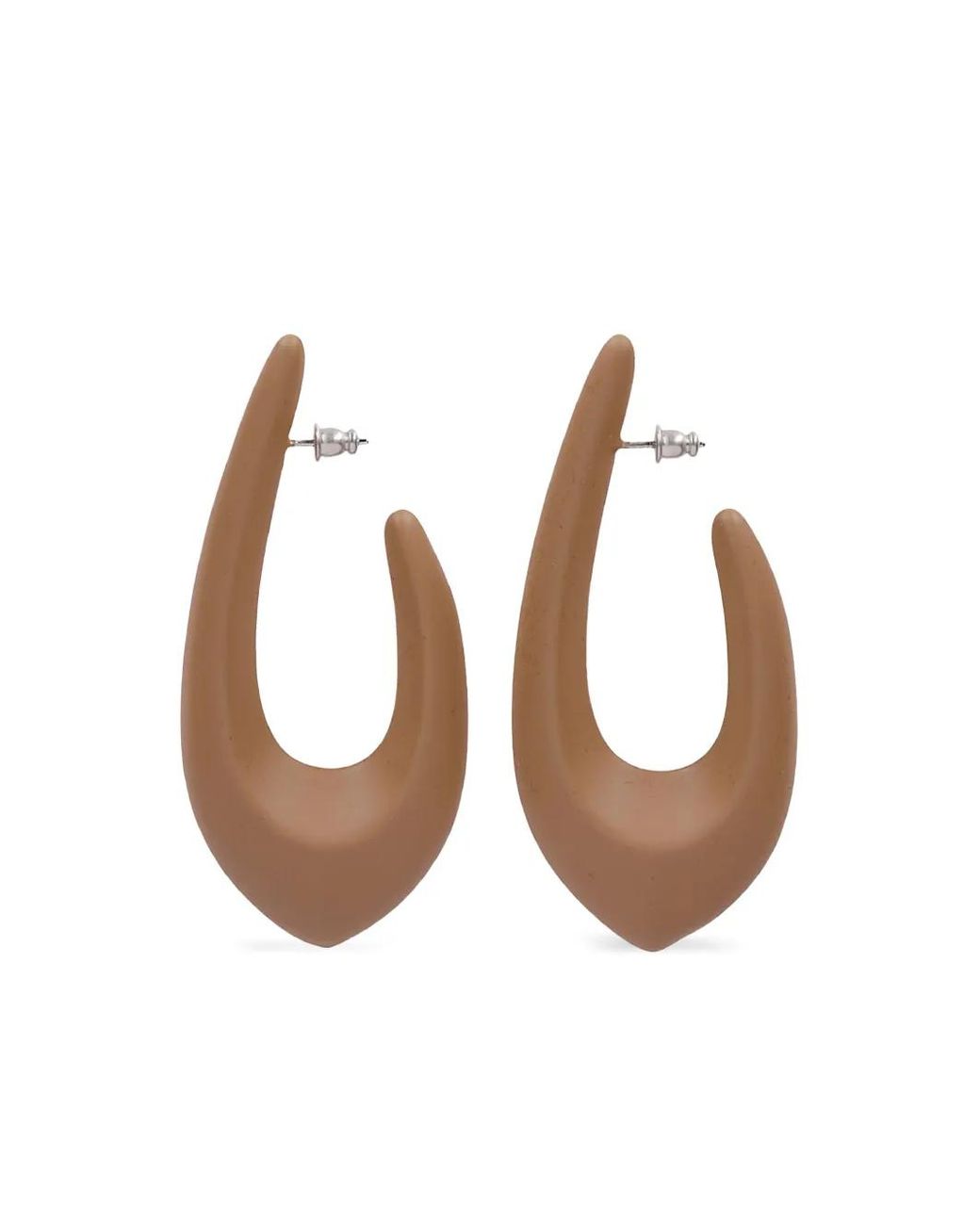 Panconesi White Spada Drop Earrings