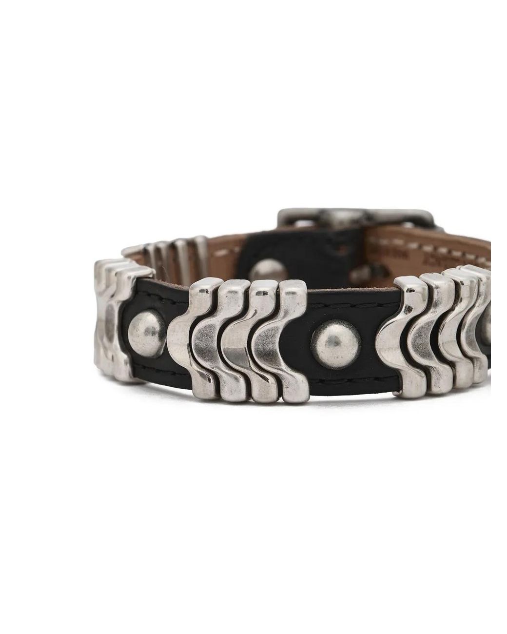 Our Legacy Metallic Wave Bracelet for men