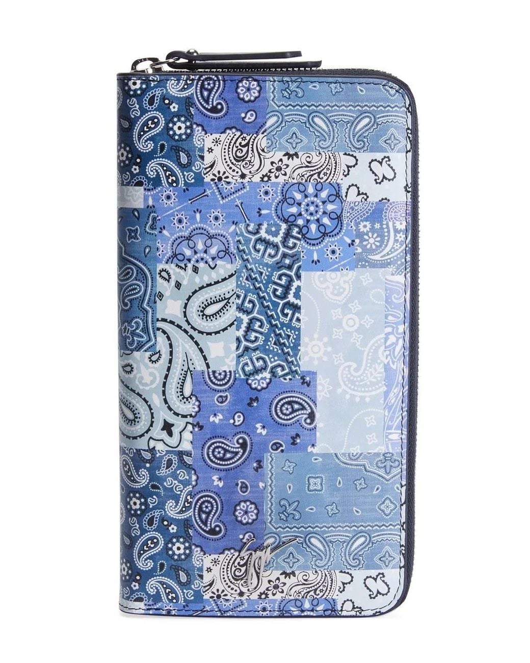 Giuseppe Zanotti Blue Albert Continental Wallet for men