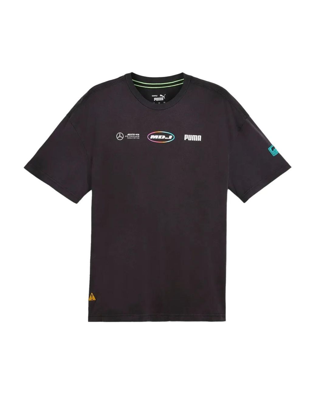 PUMA Black X Mercedes-Amg Petronas F1 X Mdj Cotton T-Shirt for men