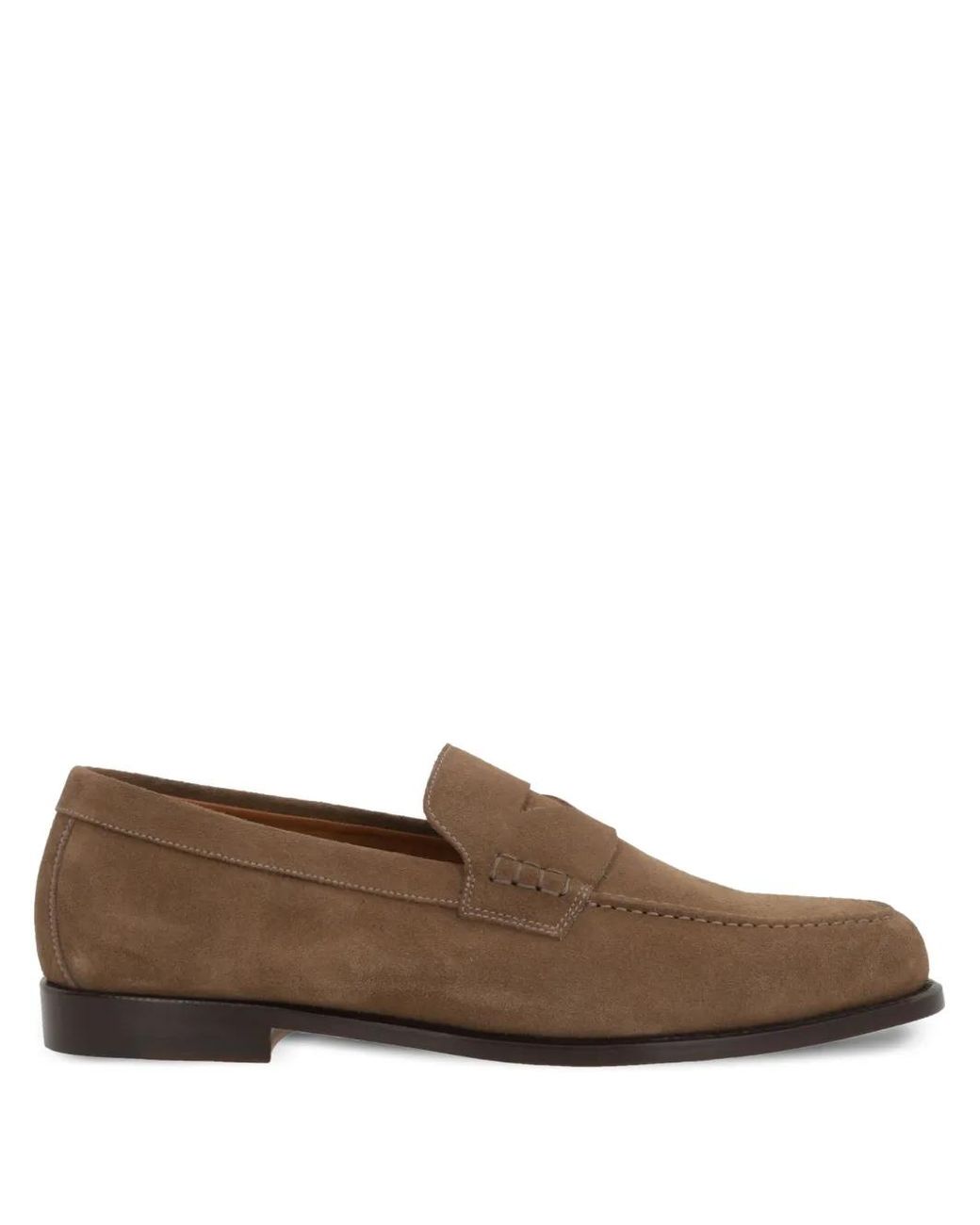 Doucal's Loafer Aus Wildleder in Brown für Herren