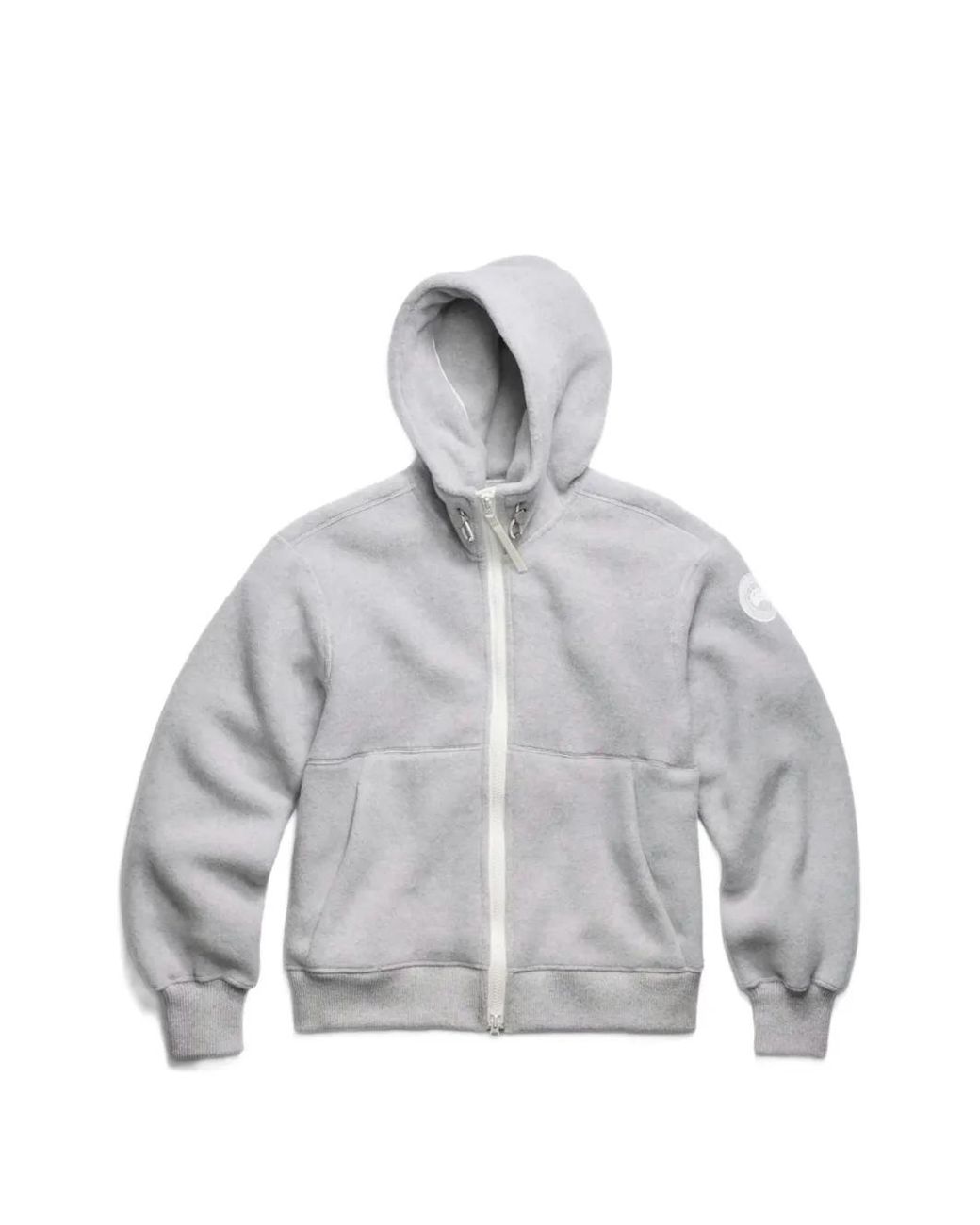 Canada Goose Gray Chilliwack Bomber Hoodie for men