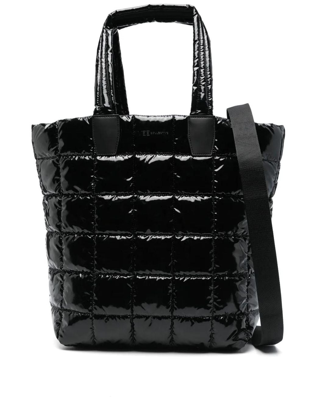 VEE COLLECTIVE Black Medium Porter Tote Bag