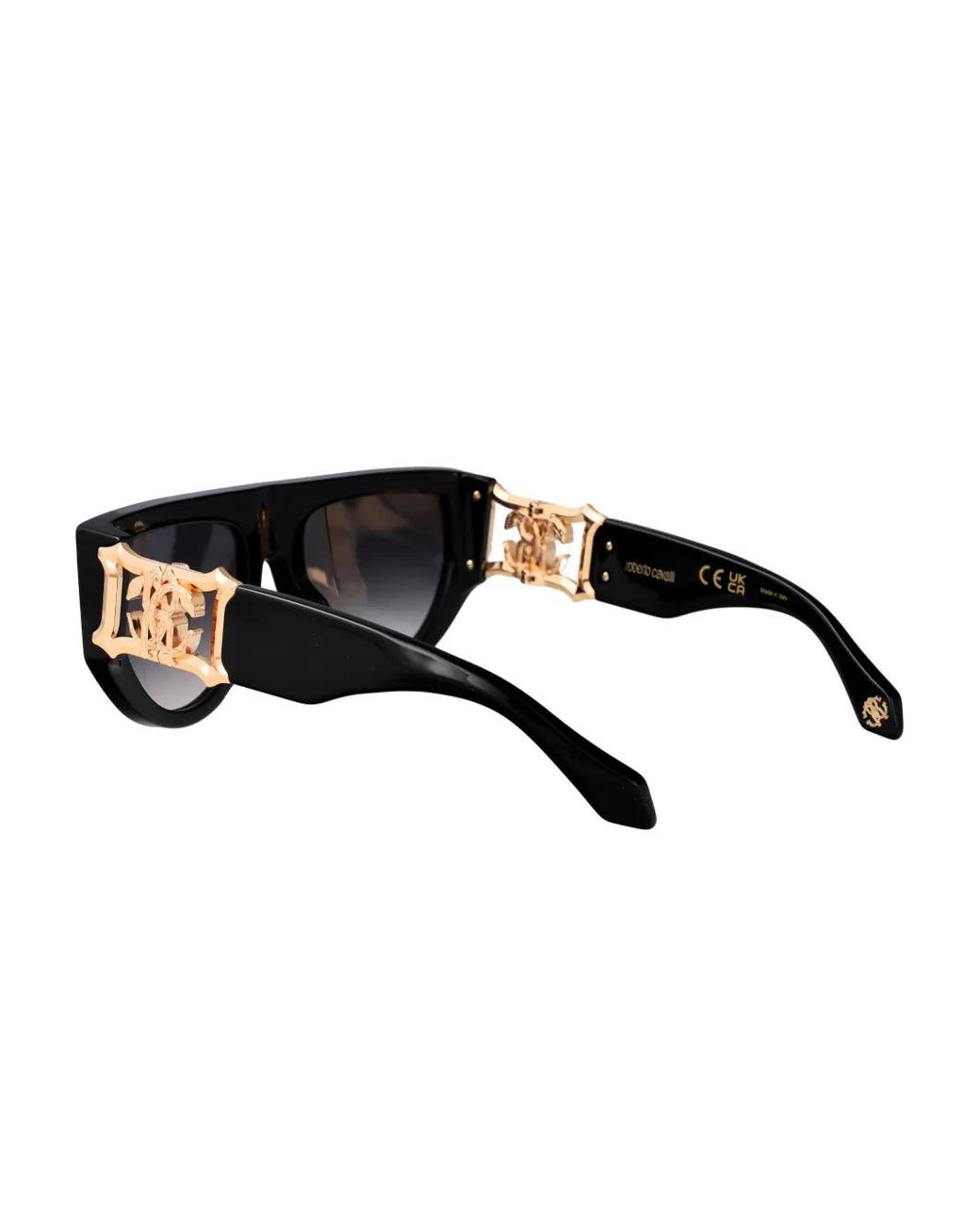 Roberto Cavalli Black Src063 Sunglasses