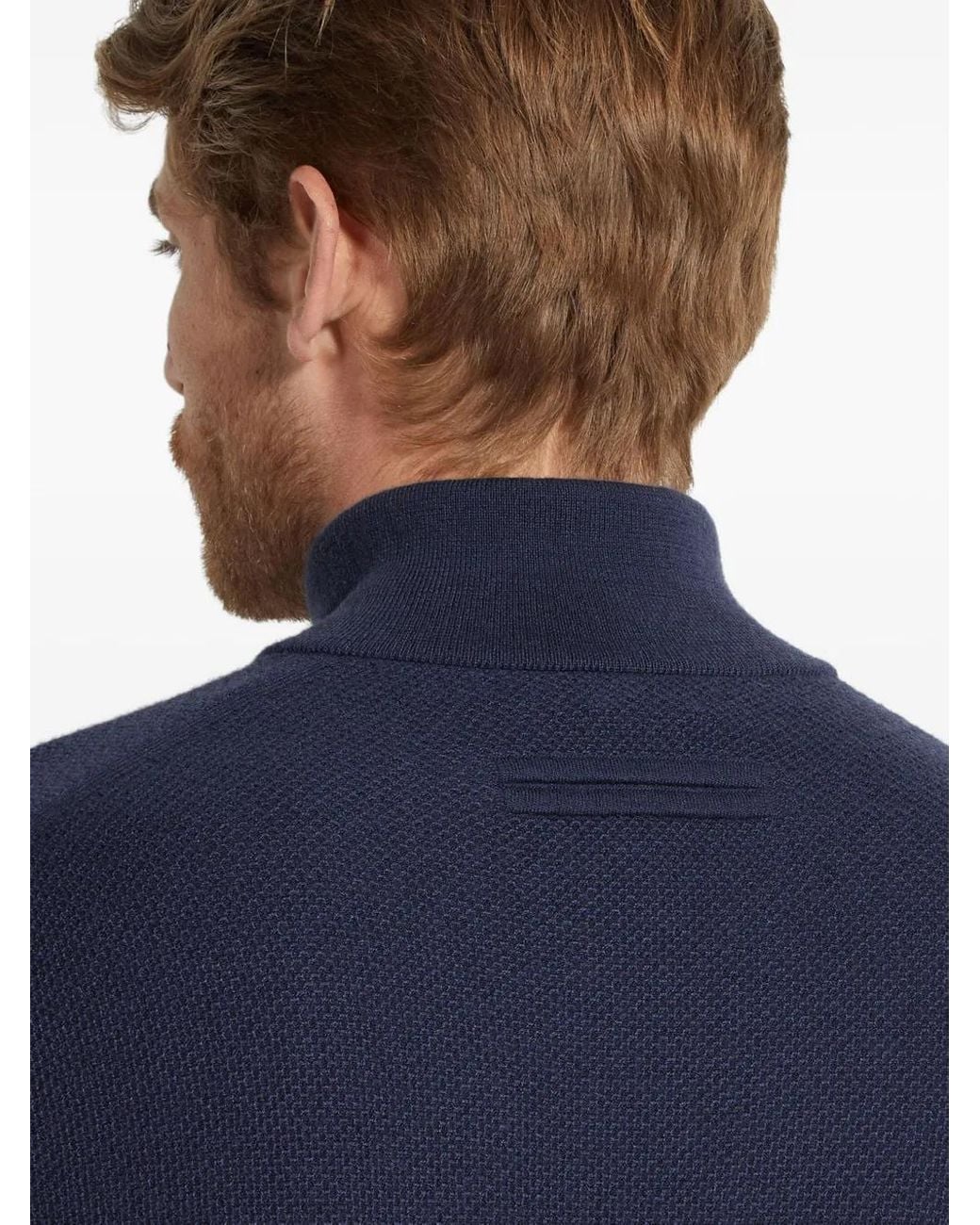Zegna Blue Sweater for men