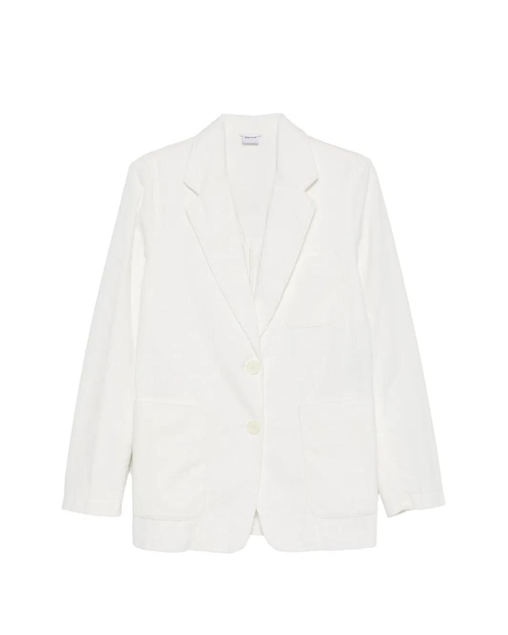 Aspesi White Corduroy Blazer