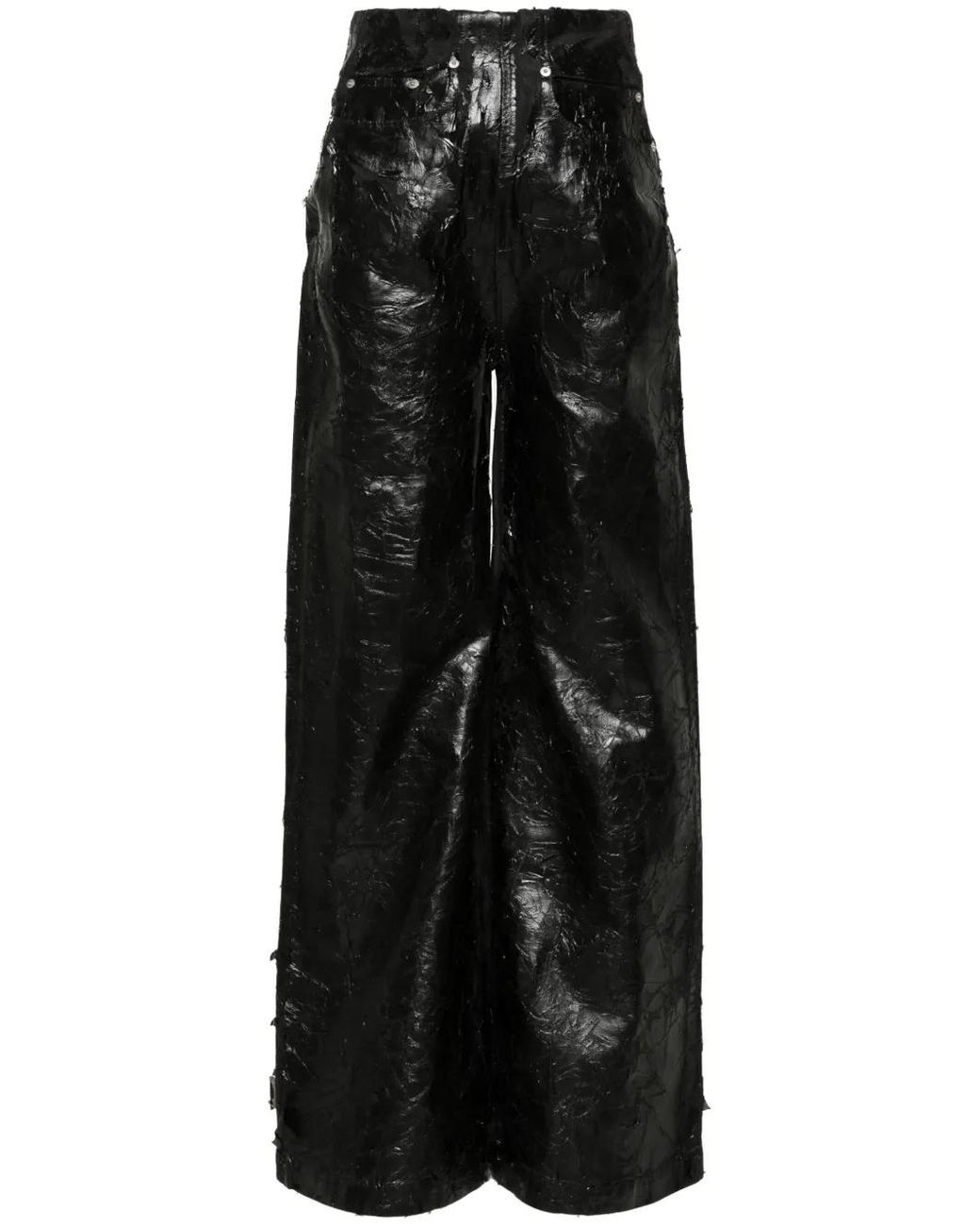 Rick Owens Black Dirt Cooper Trousers