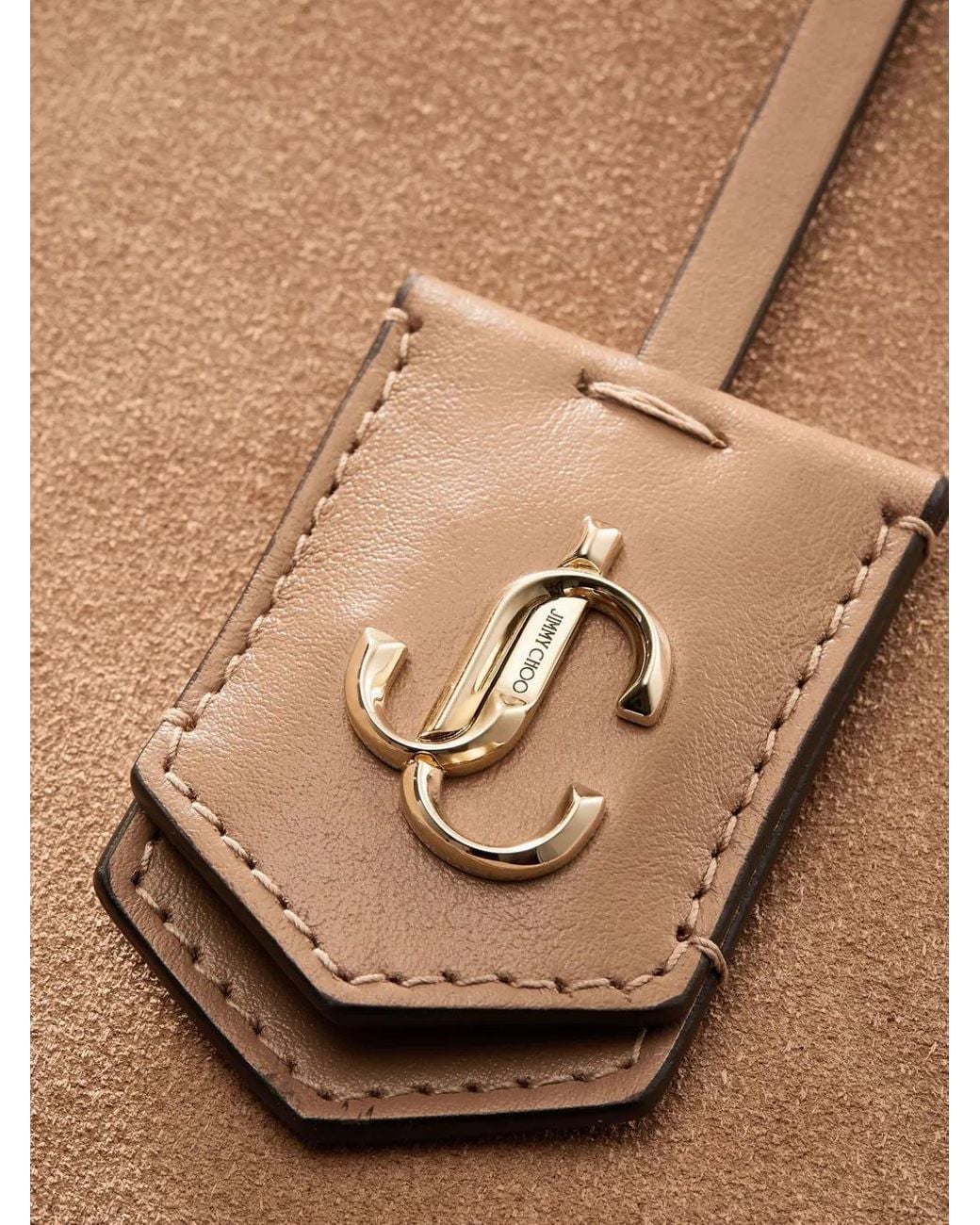 Jimmy Choo Natural Nine2Five East-West Tote Bag