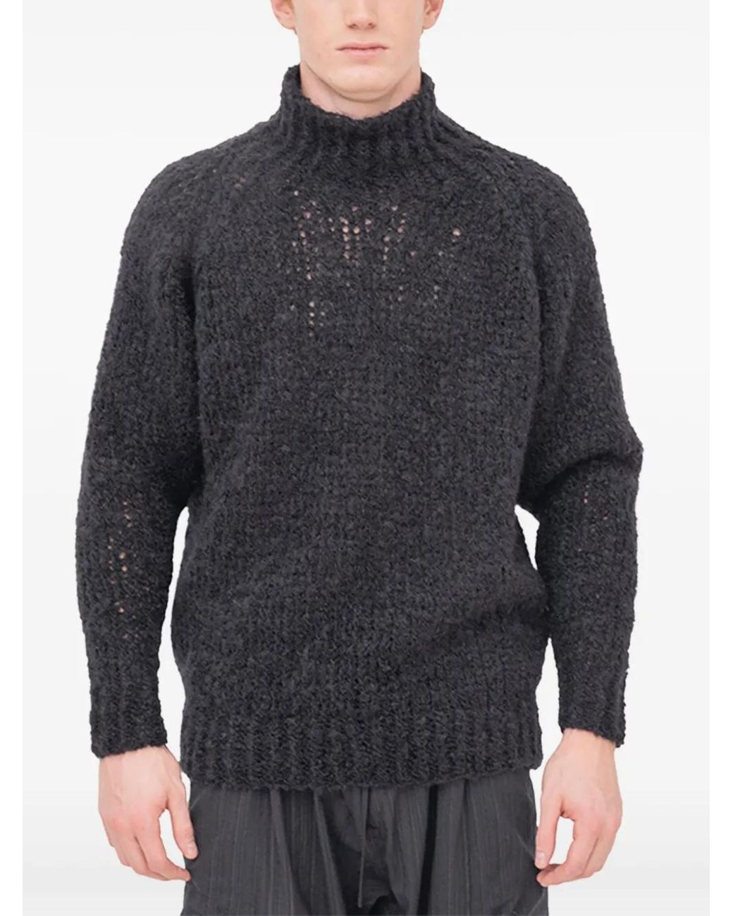 Pull À Col Montant Jan Jan Van Essche pour homme en coloris Blue