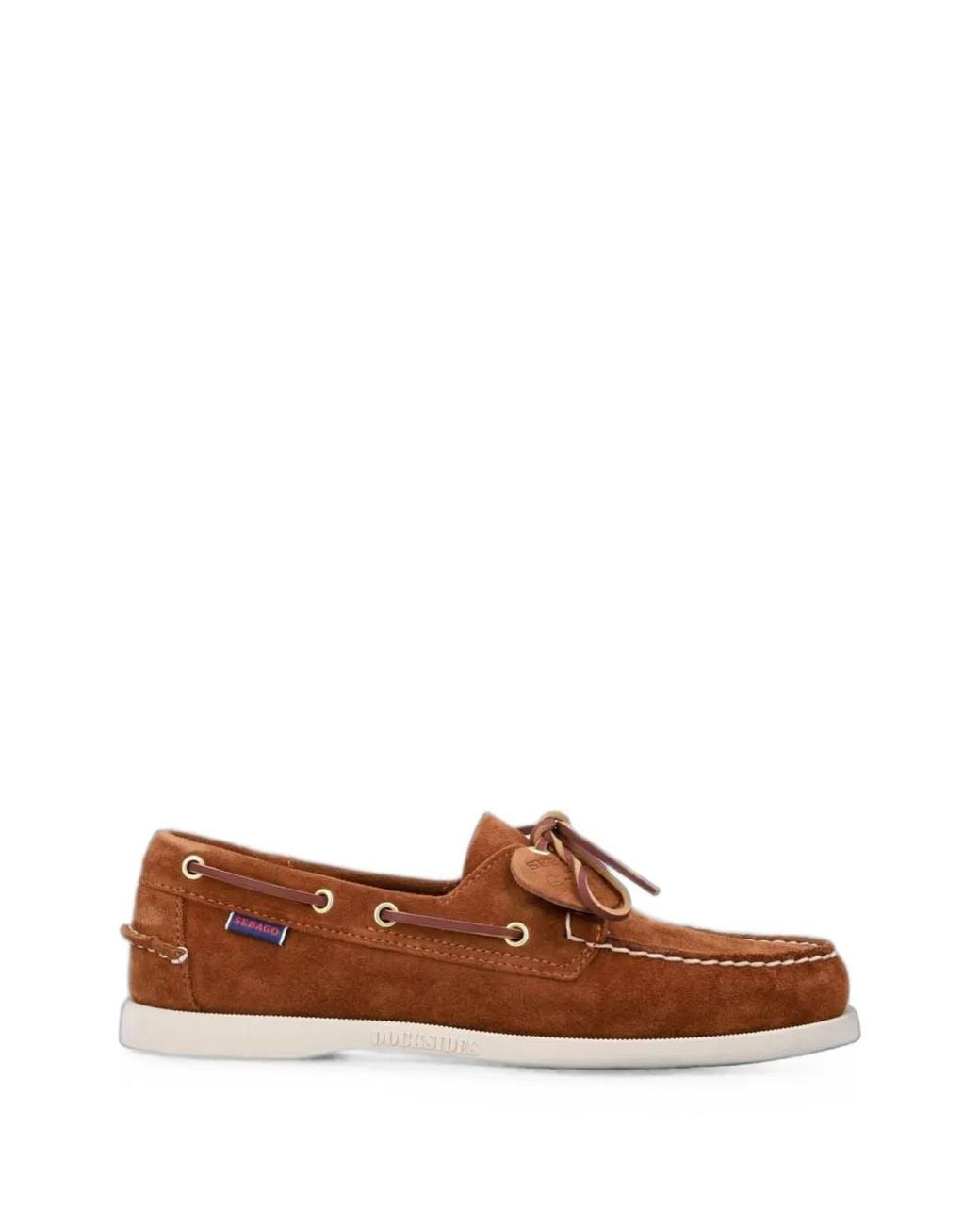 Sebago Brown Portland Artisan Boat Shoes for men