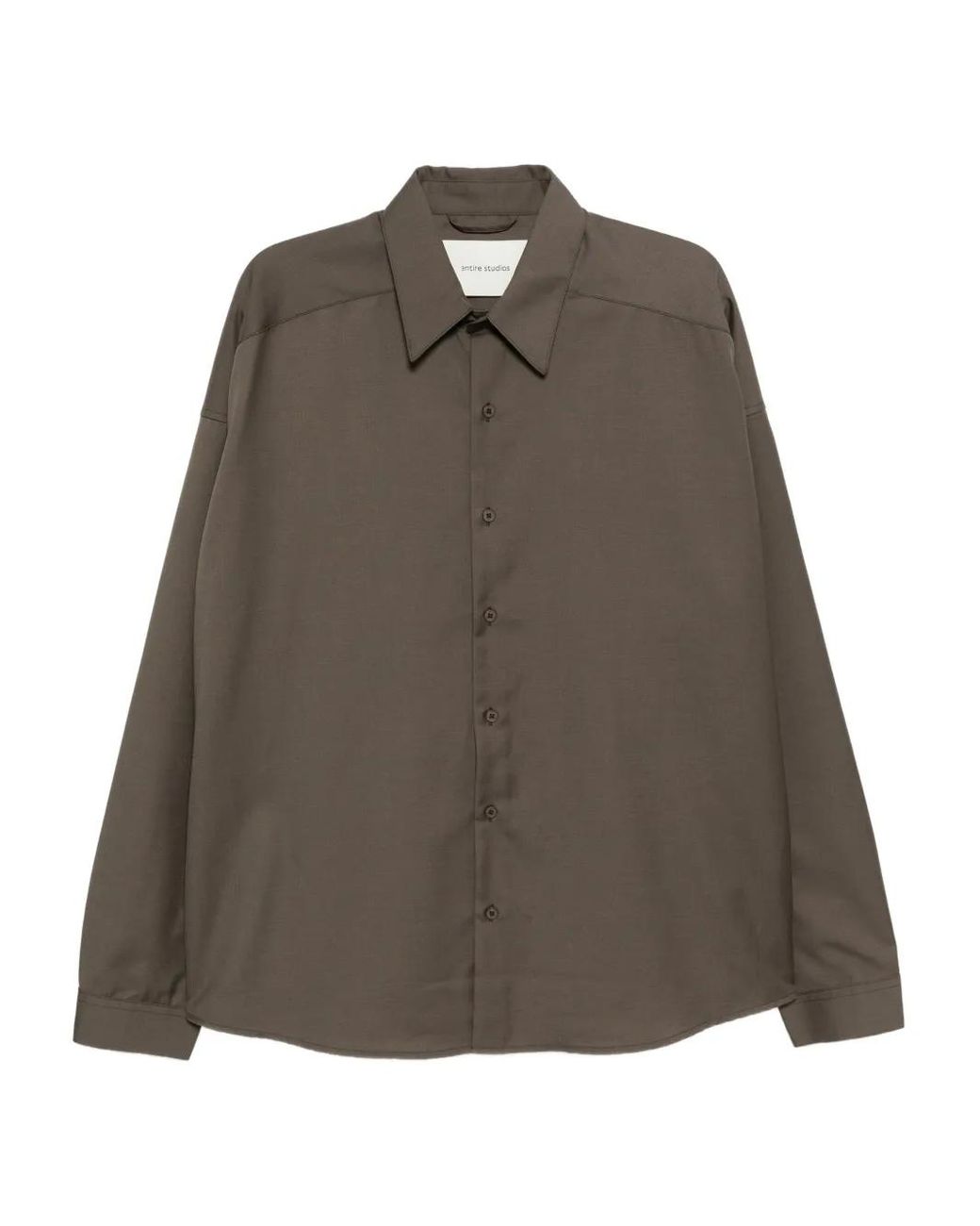 Entire studios Brown Long-Sleeved Shirt for men