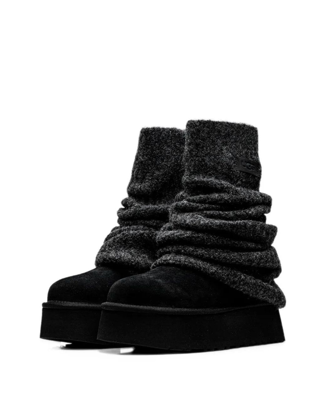Ugg Black Classica Mini Dipper Stiefeletten