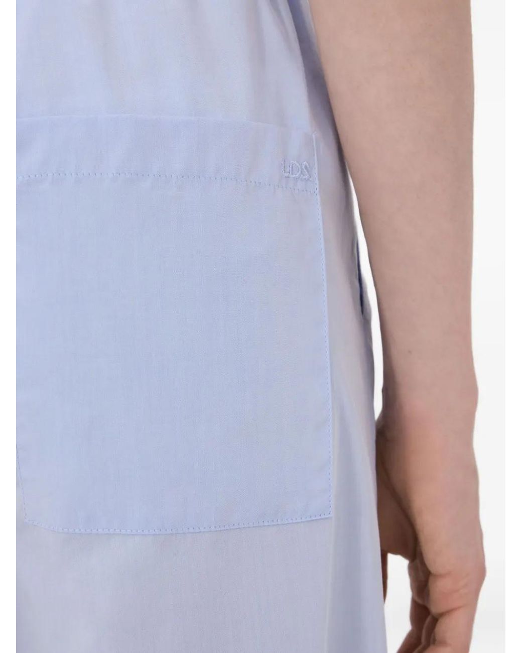 Loulou de Saison Blue Sero Lds Elasticated Trousers