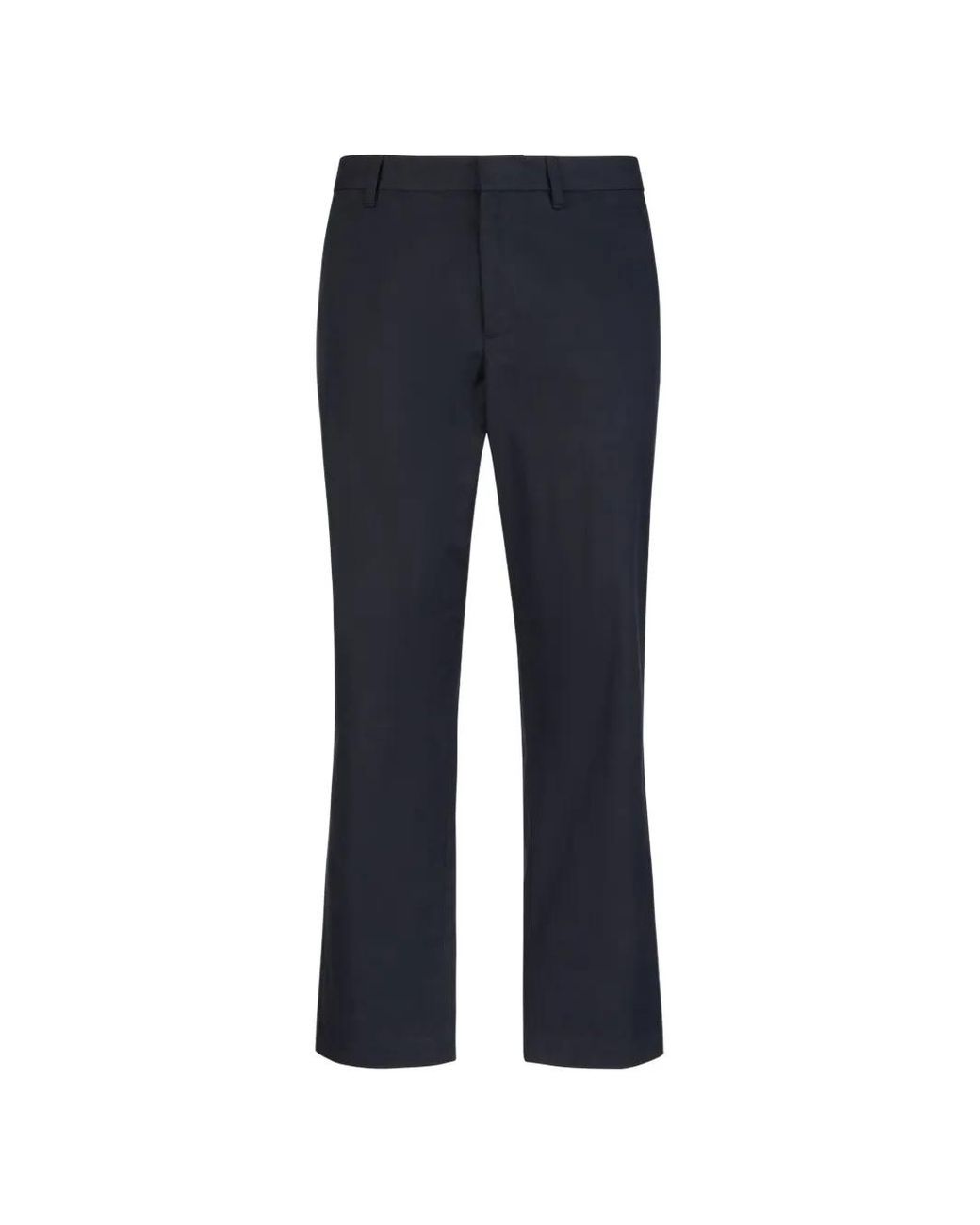Sease Blue Belt-Loops Trousers for men