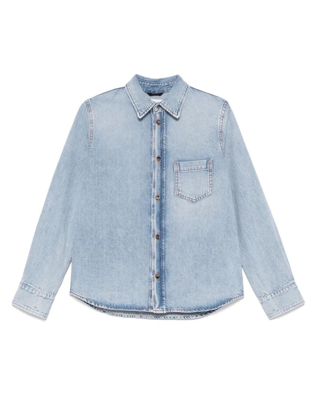 Haikure Blue Denim Shirt