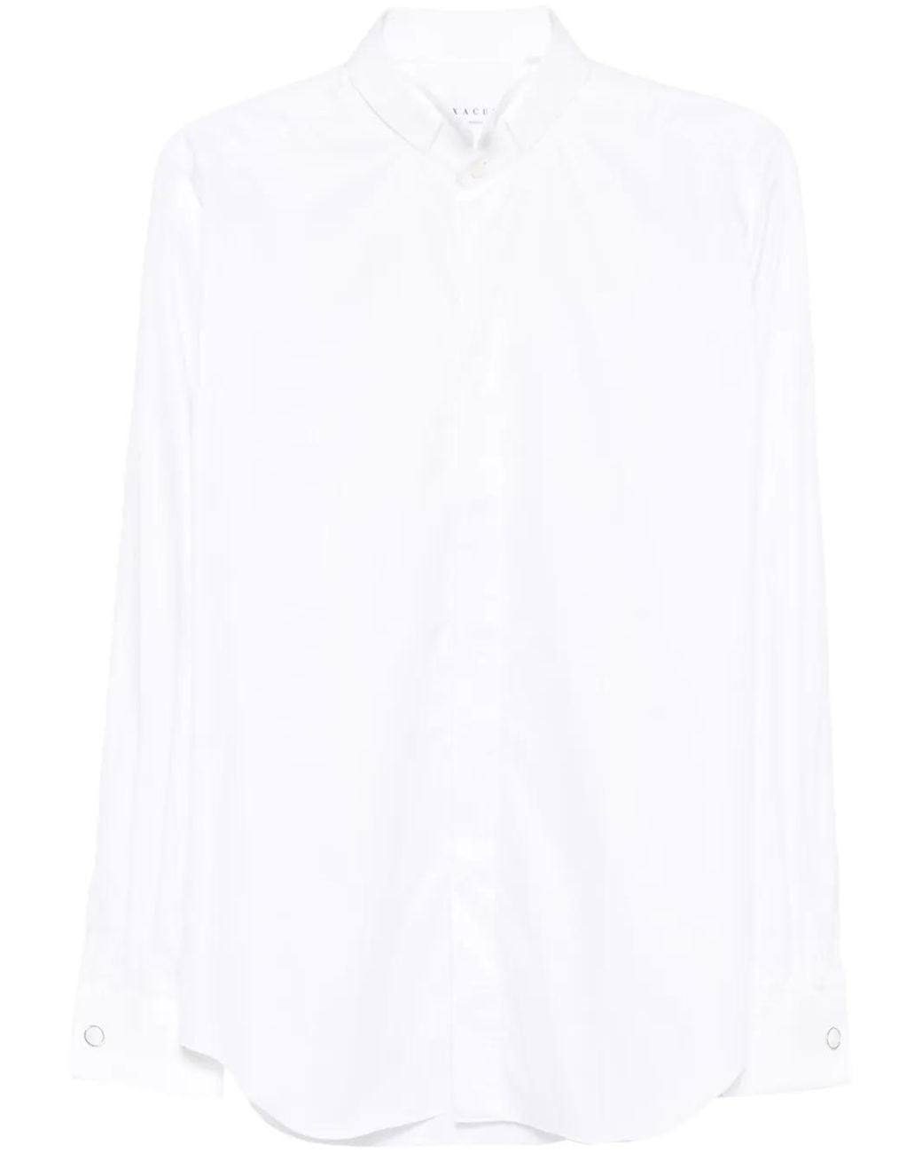 Xacus White Wingtip-Collar Shirt for men