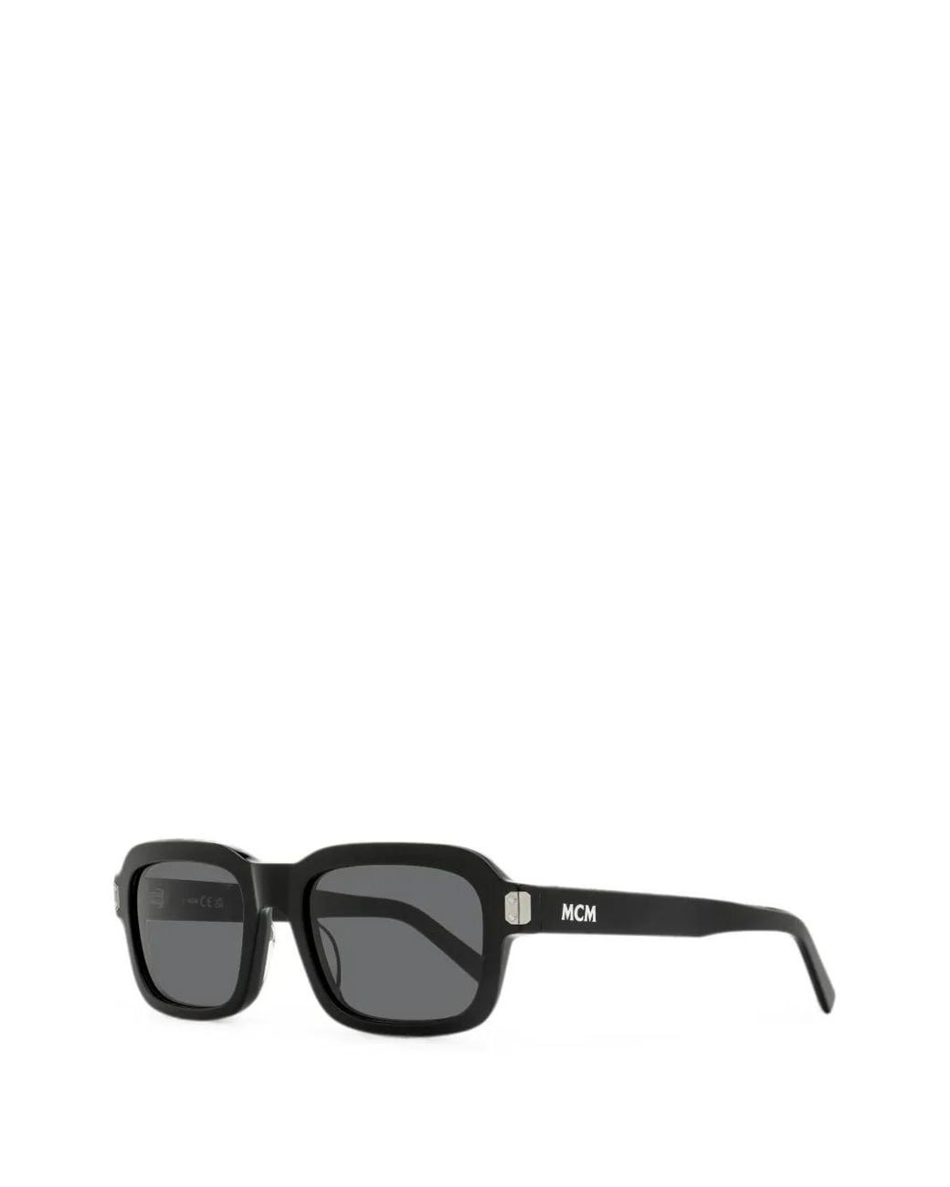 MCM Black Lunettes De Soleil Mw0030 À Monture Rectangulaire