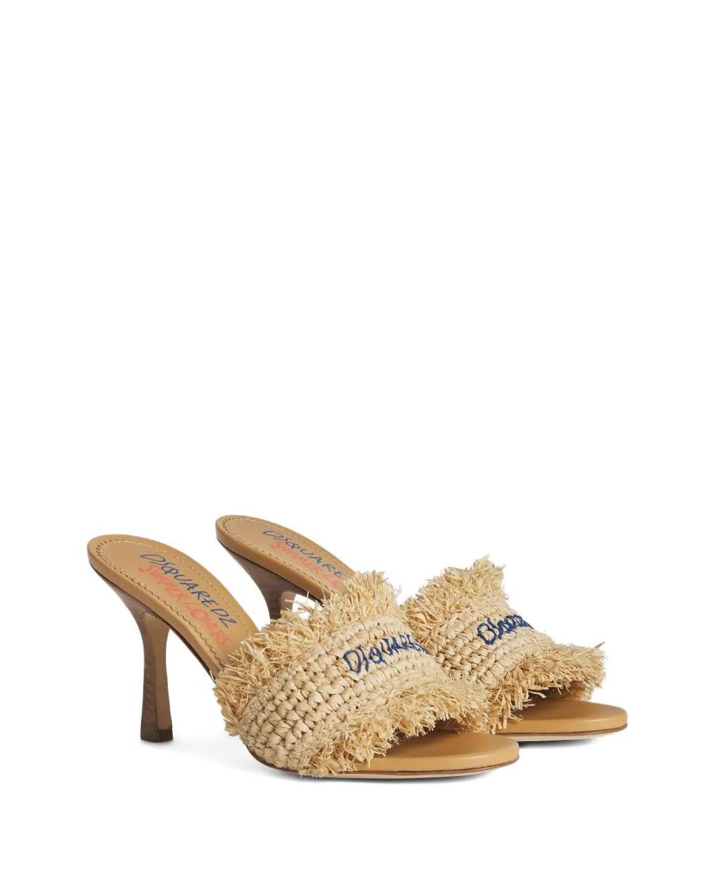 DSquared² Natural Summer Lovers Sandals