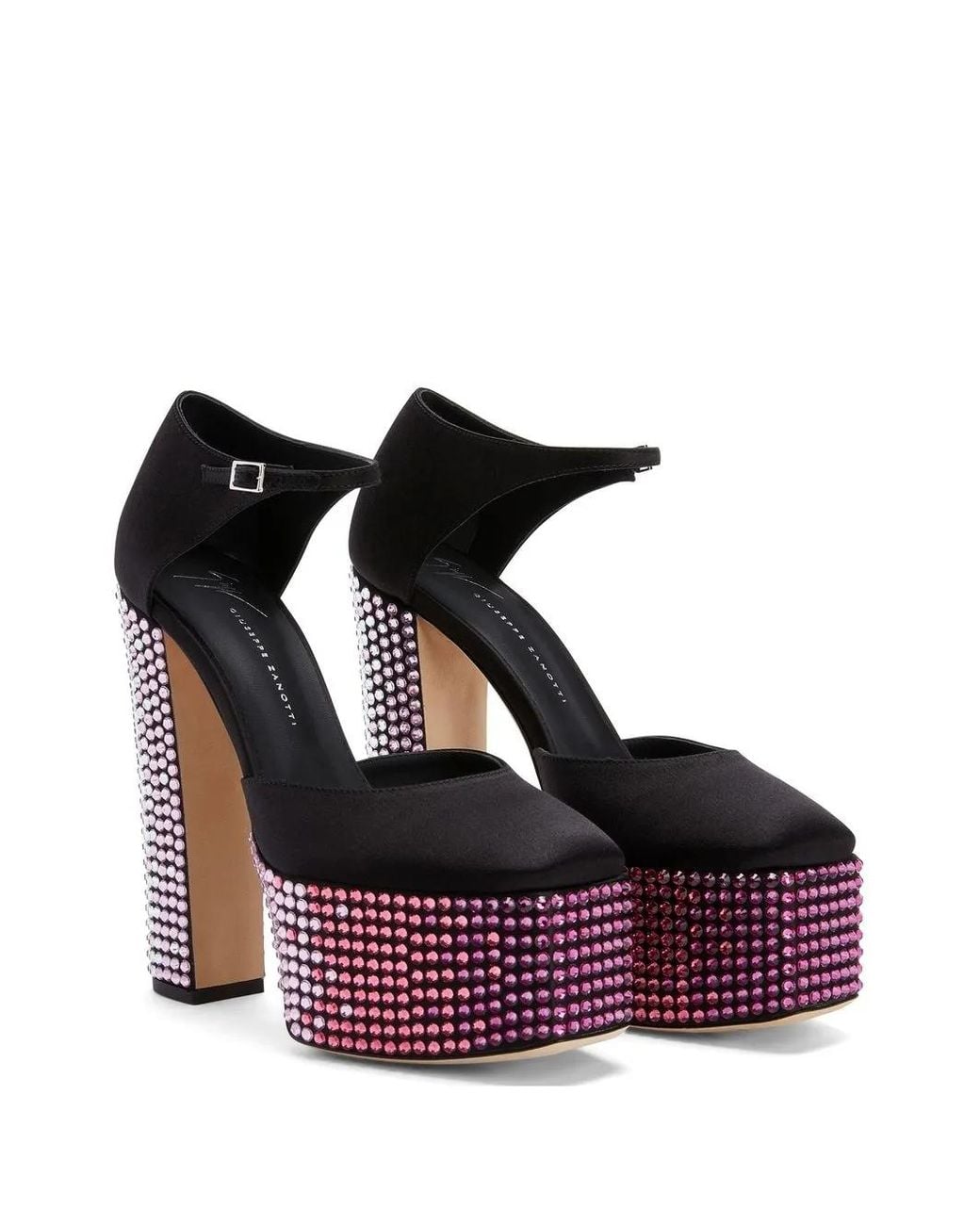 Giuseppe Zanotti Black Bebe Strass